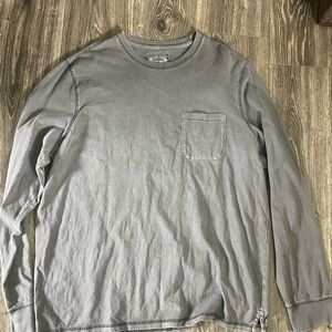 Goodfellow & Co Charcoal Long Sleeve Tee xxl